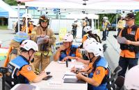 [NSP PHOTO]김포소방서, 긴급구조통제단 불시 가동훈련 실시