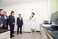 [NSP PHOTO]청송군·경북도·대구가톨릭대, 청송 AI 역노화연구원 현판식 개최