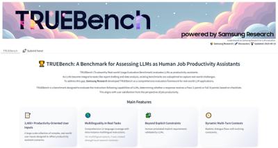 [NSP PHOTO]삼성전자, AI 업무 생산성 측정 지표 트루벤치 공개…에버랜드서 러닝 이벤트 개최