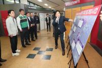 [NSP PHOTO]김진태 강원도지사, 폐광 대체산업 현장 점검