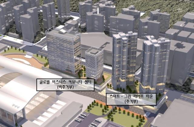 NSP통신-KTX광명역세권 복합개발 조감도(안). (이미지 = 광명시)
