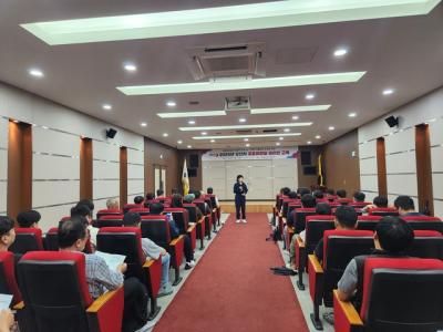 [NSP NEWS Image]오산시, 공중화장실 관리인 위생·안전 교육 실시