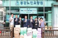 [NSP PHOTO]김태균 전남도의장, 추석 명절 맞아 사회복지시설 온정 나눔 실천