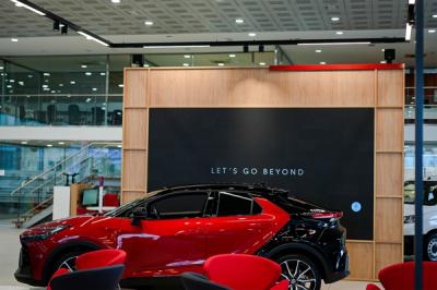 [NSP PHOTO]삼성전자, 토요타와 협력해 스마트 사이니지로 디지털 매장 구축
