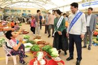 [NSP PHOTO]강진군, 추석 앞두고 물가안정 캠페인 및 장보기 행사 실시