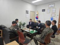 [NSP PHOTO]담양군, 추석 맞아 군부대 장병 위문