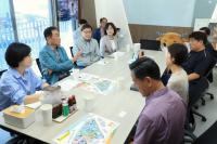 [NSP PHOTO]정장선 평택시장, 추석 맞아 전통시장 상인들과 소통의 시간 가져