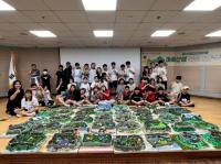 [NSP PHOTO]광양시 사라실예술촌, 마로산성 디오라마 복원 프로젝트 진행