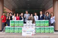 [NSP PHOTO]봉화군의회, 추석맞아 노인복지시설 위문품 전달