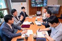 [NSP PHOTO]안산시, 경기경제청과 ASV 경제자유구역 신속 개발추진 논의
