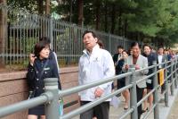 [NSP PHOTO]이상일 용인시장, 대청초 어린이 교통안전 지도 봉사 참여