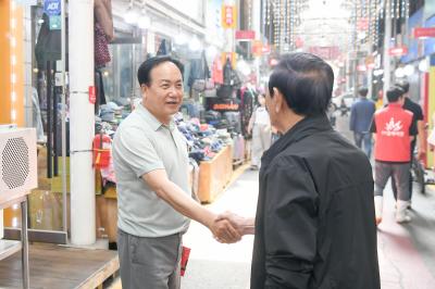 [NSP PHOTO]오산시 추석맞이 전통시장 장보기 행사 실시