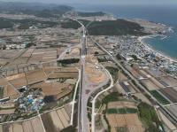 [NSP PHOTO]포항~영덕 고속도로 11월 개통 예정...동해안 광역경제권 새 시대 연다