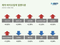 [NSP PHOTO][업앤다운]제약주 상승…HK이노엔↑· 보령↓
