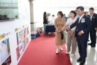 [NSP PHOTO]광양시, 산아제한에서 출생장려까지… 인구정책 표어 변천사 전시회 개최