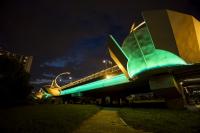 [NSP PHOTO]오산시, 오산천 경관조명으로 어둠과 희망 밝혔다