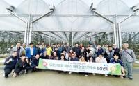 [NSP PHOTO]청송군, 청송사과스마트팜하우스재배 농업인연구회 현장견학 실시