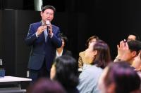 [NSP PHOTO]이상일 용인시장, 기흥지역 초등 학부모 대표들과 학교 현안 논의