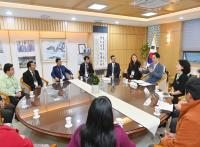 [NSP PHOTO]경북교육청, 과테말라 선도교원 연수단 초청...환담시간 가져