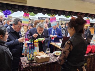 [NSP NEWS Image]안동시 프랑스 몽마르트르 포도수확축제 참가