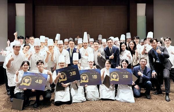 [NSP PHOTO]서울신라호텔, 셰프 대결서 누아 트러플 케이크 1위 기록
