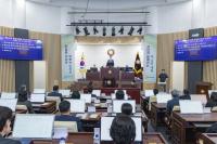 [NSP PHOTO]화성시의회, 제245회 임시회 개회 60개 안건 심의
