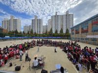 [NSP PHOTO]수원시 숙지중학교, 모두가 하나되는 스포츠 축제 개최