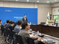 [NSP PHOTO]고령군, 기후변화 대응 주요작물 연구용역 중간보고회 개최