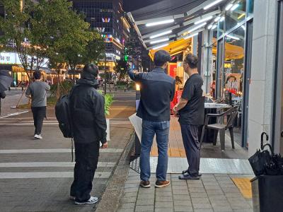 [NSP PHOTO]김포서김포시 불법 전단지호객행위 합동점검유흥가 기초질서 강화