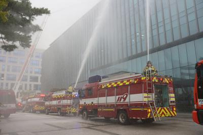 [NSP PHOTO]김포소방서 데이터센터 화재 대응능력 강화 나서