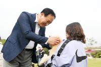 [NSP PHOTO]오산시, 청년·반려동물 플로깅 오산청년, 같이 줍개 성료