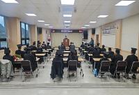 [NSP PHOTO]영양군, 농업인 대학 사과과정 21기 수료식 개최
