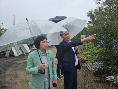 [NSP PHOTO]김현 의원 장상지구 IC 신설협의 국토부도공에 촉구