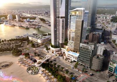 [NSP PHOTO]포항 영일대해수욕장 인근 첫 특급호텔 건립 본격화해양관광 MICE 도시로