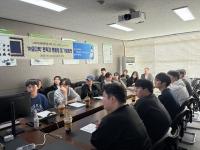 [NSP PHOTO]김재천 완주군의원, 완주 취업반 오디텍 탐방 동행