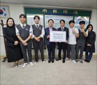 [NSP PHOTO]군포e비즈니스고 마케팅과, 창업체험 수익금 전액 따뜻한 나눔 실천