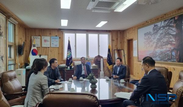 [NSP PHOTO]울진교육지원청, 영남대학교 지역경제연구소와 교육 협력 방안 논의