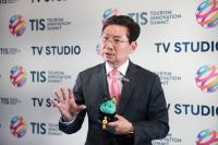 [NSP PHOTO]이상일 용인시장, TIS 2025 주관사와 인터뷰…한국·용인 관광 역량 소개