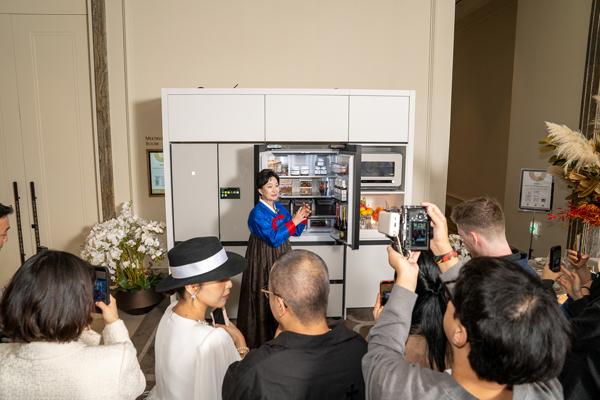 [NSP PHOTO]삼성전자, 라 리스트 2026서 비스포크 AI 주방 가전 혁신 공개