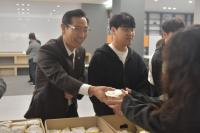 [NSP PHOTO]위덕대학교, 중간고사 응원 이벤트 사랑한데이 진행