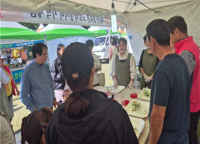 [NSP PHOTO]광양시, 광양전통숯불구이축제장서 광양 동치미의 깊은 맛 선보여