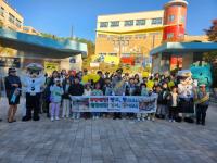 [NSP PHOTO]용인서부경찰서, 언동초 어린이 교통안전 캠페인 전개