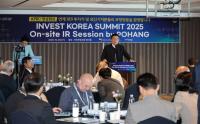 [NSP PHOTO]포항시, Invest KOREA Summit 2025 지자체 산업시찰...글로벌 투자 유치 박차