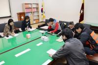 [NSP PHOTO]이혜승 군포시의원, 라이더유니온과 이동노동자 쉼터·안전대책 논의