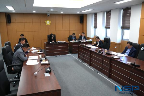 NSP통신-영천시의회 행정문화복지위원회는 지난 28일부터 30일까지 제248회 임시회 행정문화복지위원회 회의를 진행했다. (사진 = 영천시의회)