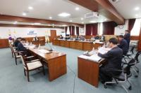 [NSP PHOTO]광양만권경제자유구역 조합회의, 행정사무감사 실시