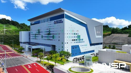 NSP통신-성황 다목적 복합체육관 전경 (= 광양시청)