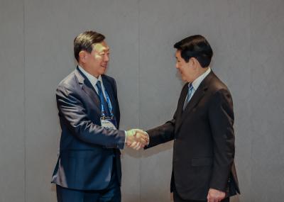 [NSP PHOTO]신동빈 롯데 회장, APEC 무대서 정상·글로벌 CEO와 잇단 회동