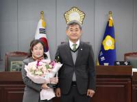 [NSP PHOTO]김태이 청도군의회 의원, 경상북도 의정봉사대상 수상