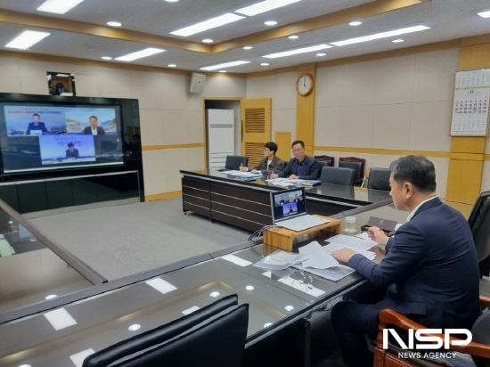 NSP통신-김정완 광양부시장 철강산업도시 단체장 긴급 영상회의 (사진 = 광양시청)
